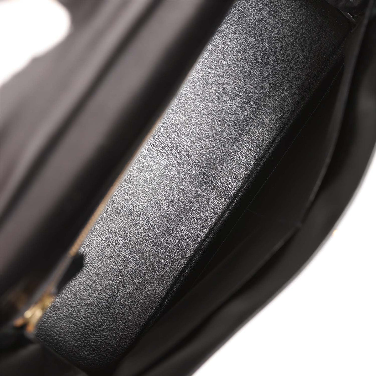 Black Leather Handbag K4535