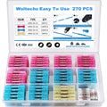 340Pcs Waterproof Heat Shrink Solder Seal Wire Connectors L49503