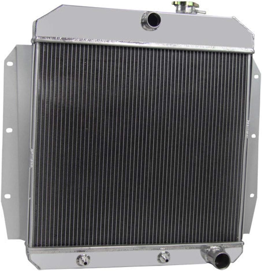 4 Row Aluminum Radiator for 1955-1959 Chevy GMC Pickup Truck C4765
