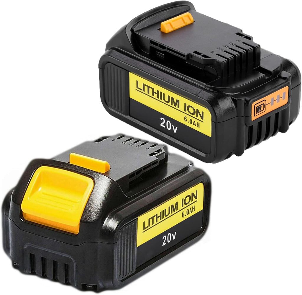 2 Pack 6.0Ah 20V Lithium ion Rechargeable Battery X7202