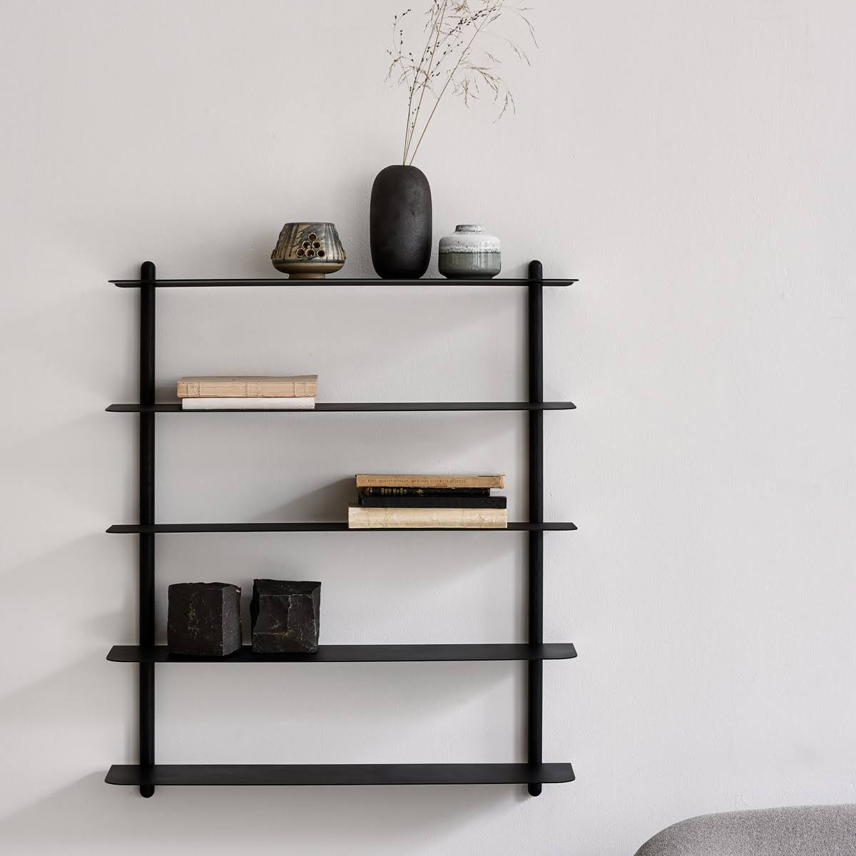 Black Wall Shelf D221