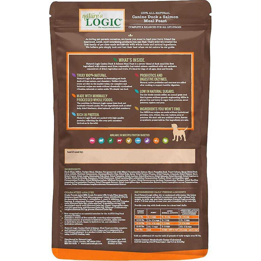 Duck & Salmon Meal Dry Dog Food H3029