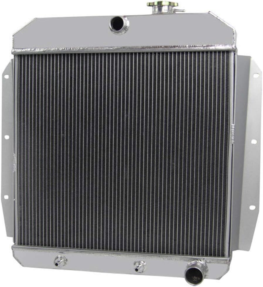 4 Row Aluminum Radiator for 1955-1959 Chevy GMC Pickup Truck C4765