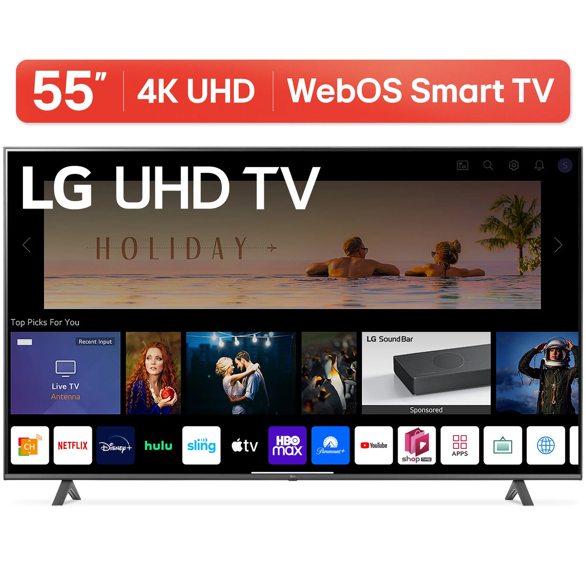 55” 4K UHD Smart TV J514154