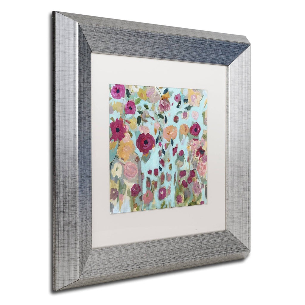 Silver Matted Framed Art P7578