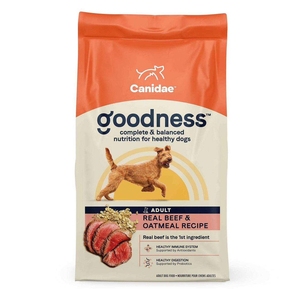 Adult Dry Dog Food Beef and Oatmeal U51512