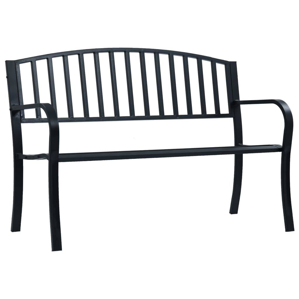 Black Patio Bench Y7737