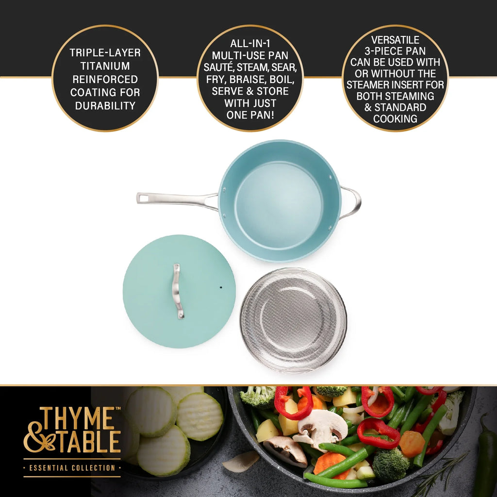 Chef Set with Steamer Basket X65096