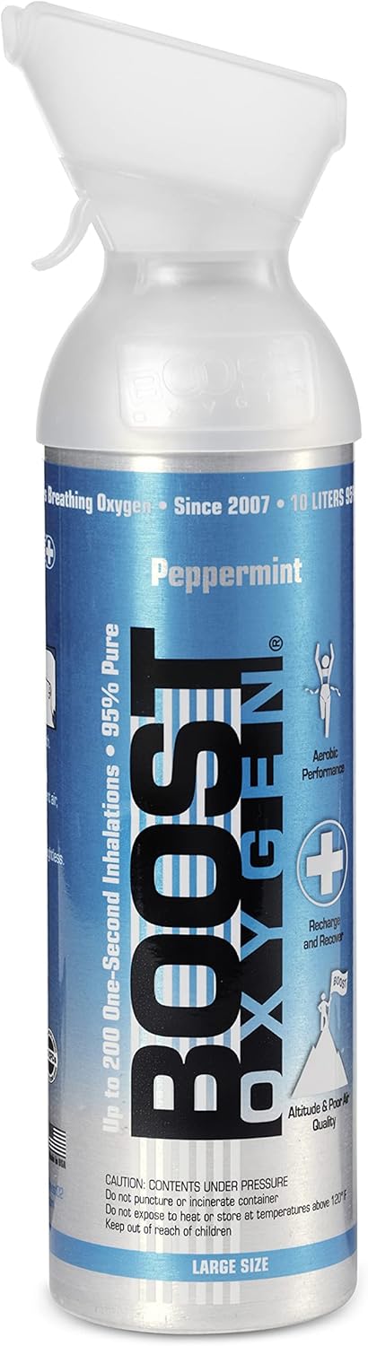 4 Pack Large 10L Natural Portable Pure Oxygen Canister W497478
