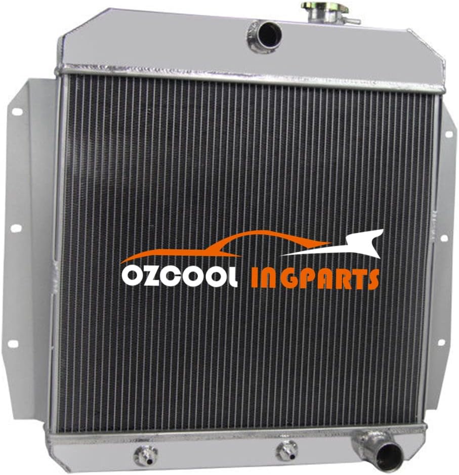 4 Row Aluminum Radiator for 1955-1959 Chevy GMC Pickup Truck C4765