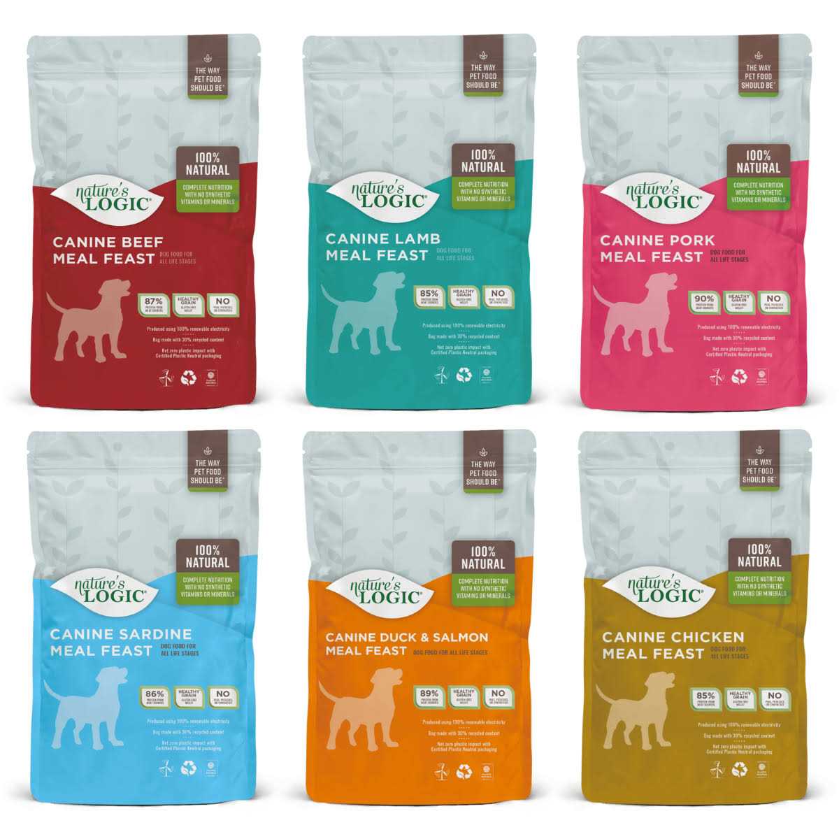 Duck & Salmon Meal Dry Dog Food H3029
