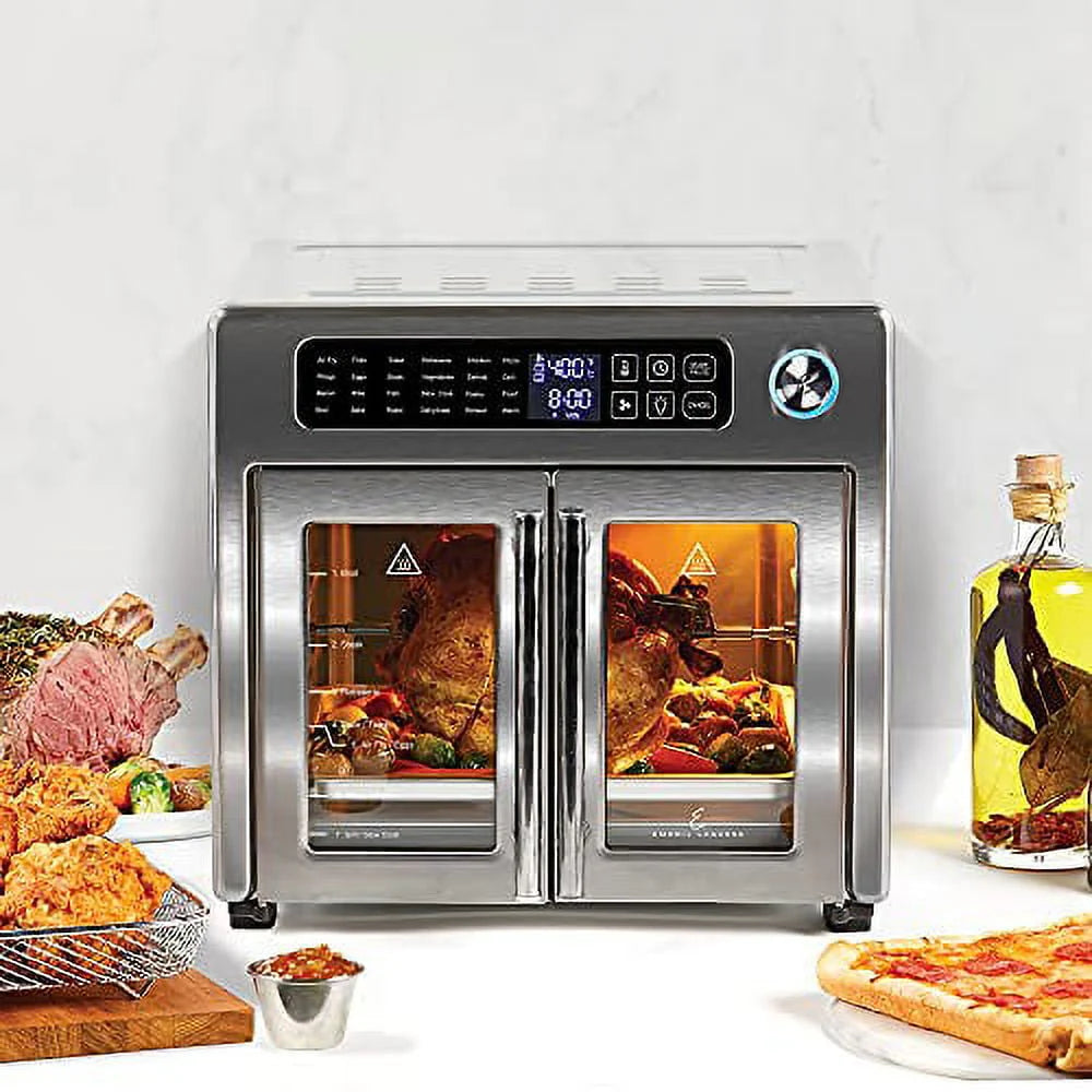 26 QT Extra Large Stainless Steel Air Fryer P439