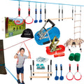 Ninja Warrior Obstacle Course for Kids Slackline 52 Ft N361451