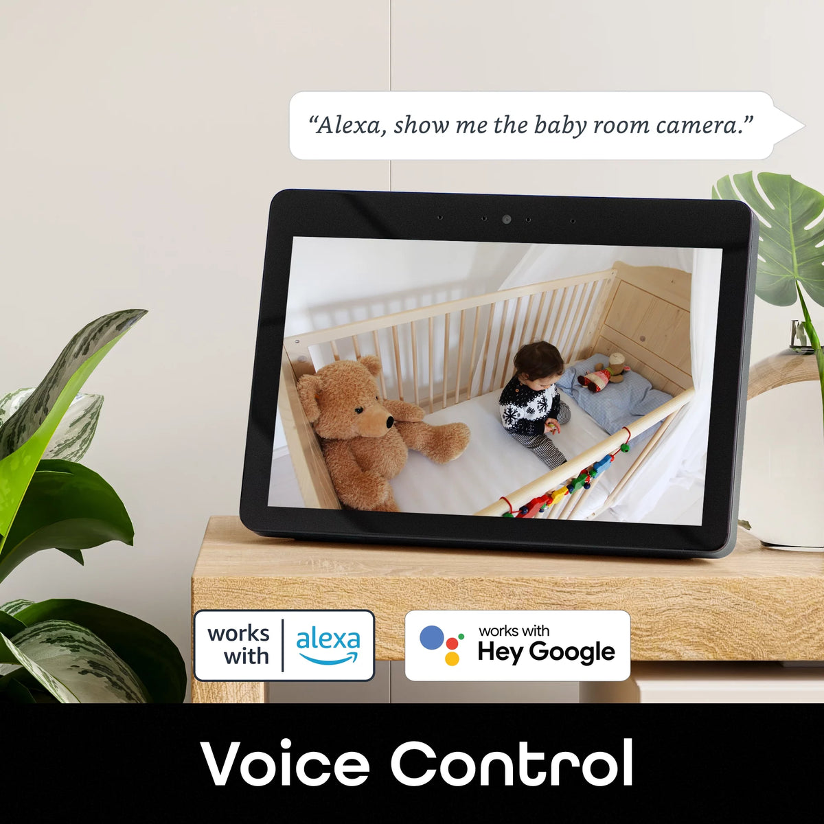 Indoor Smart WiFi Security Camera 1080p HD with 2-Way Audio Night Vision A675