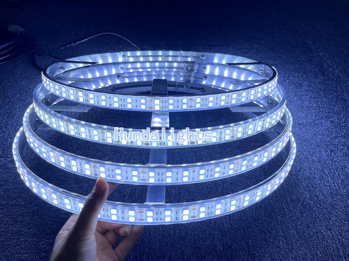 15.5 IP68 RGB LED Wheel Lights P192611
