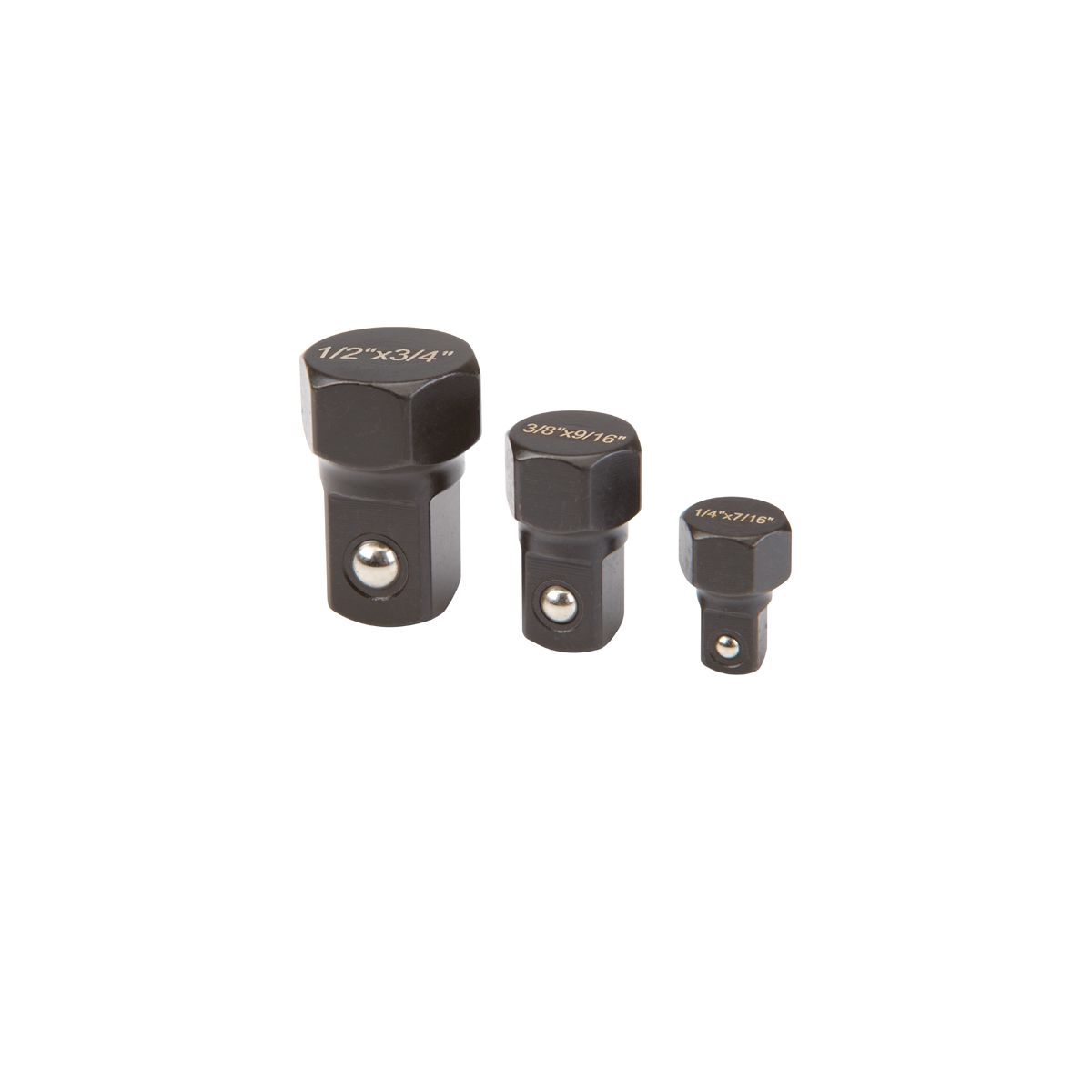 Square Drive Socket Caps, 3 Piece T784