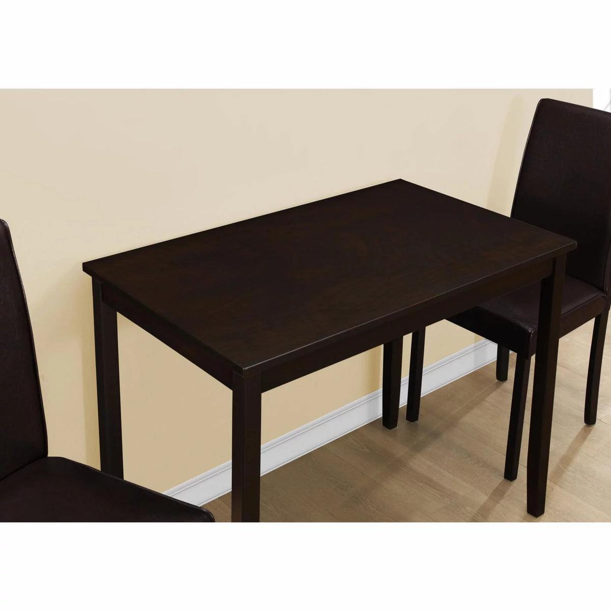 3pcs Small Rectangular Wood Dining Table Set P43863