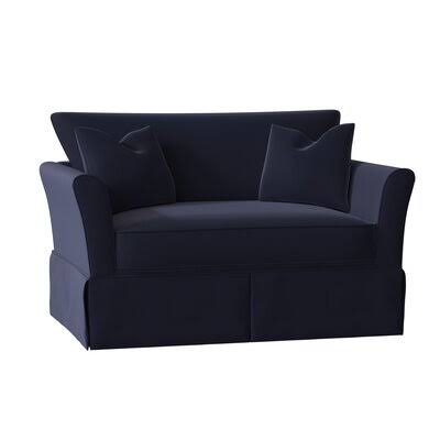 Navy Fabric Chair and A Half X206