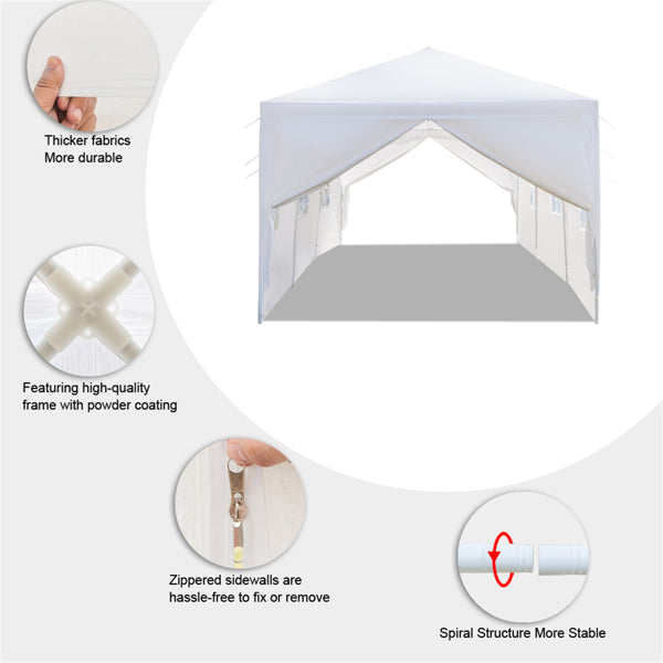 3 x 9m Eight Sides Two Doors Waterproof Tent T695