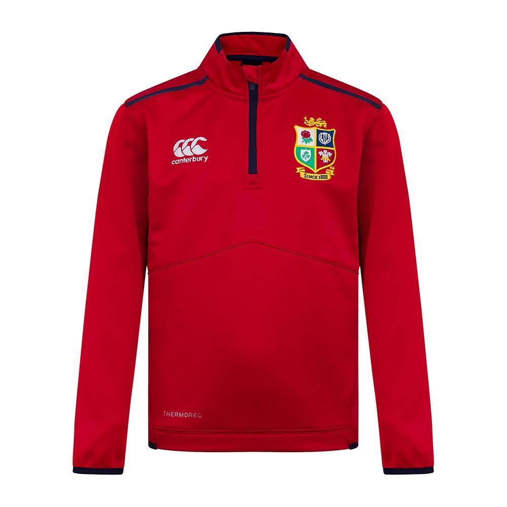 Tango Red Thermoreg Fleece 1/4 Zip Top O119