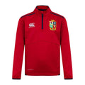 Tango Red Thermoreg Fleece 1/4 Zip Top O119
