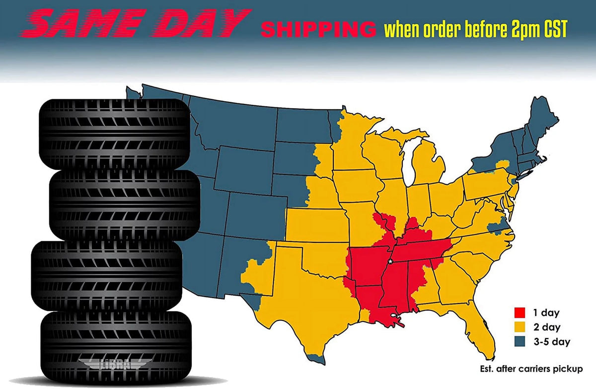 Set of 4 Steel Belted Radial Trailer Tires A113