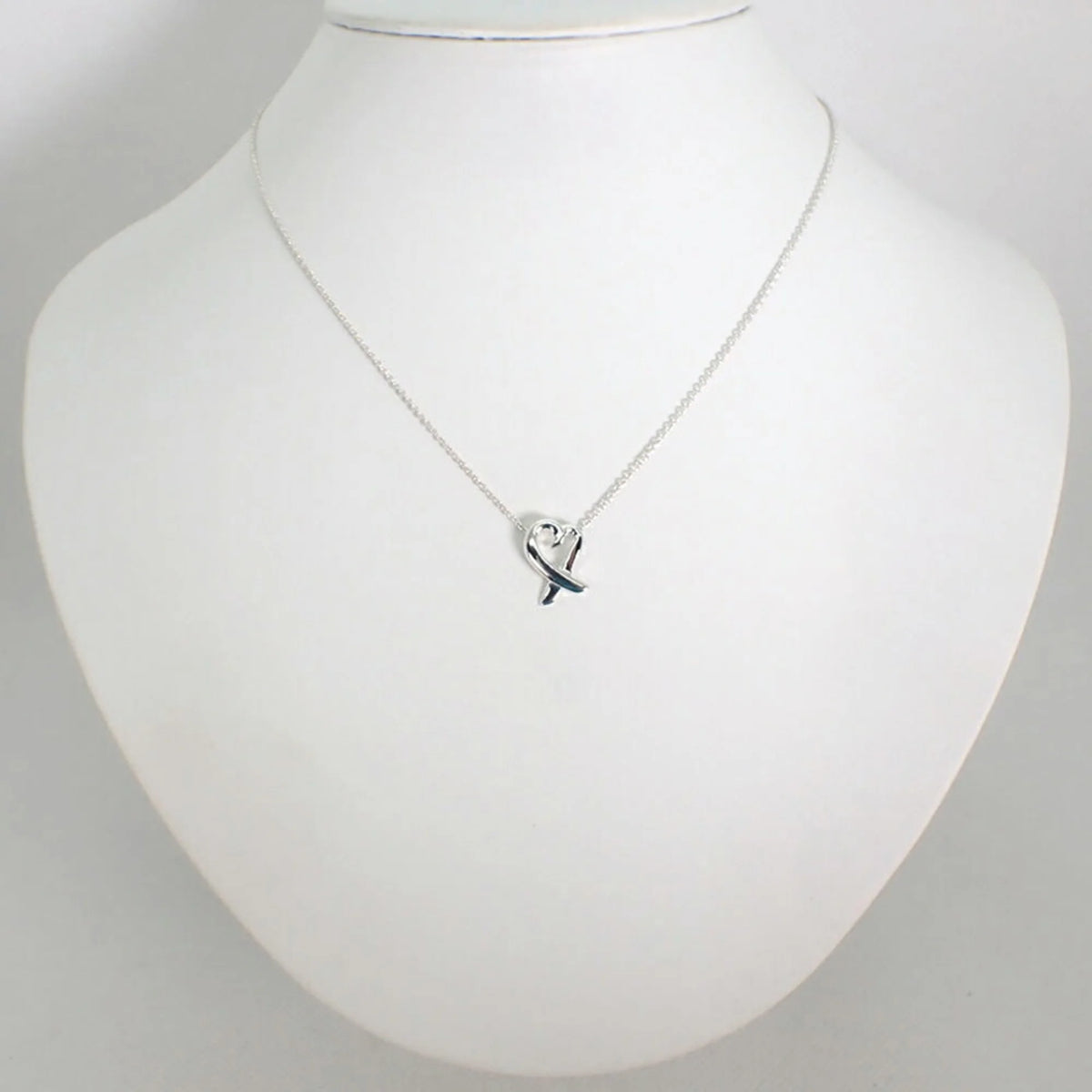 925 loving heart pendant necklace G49463