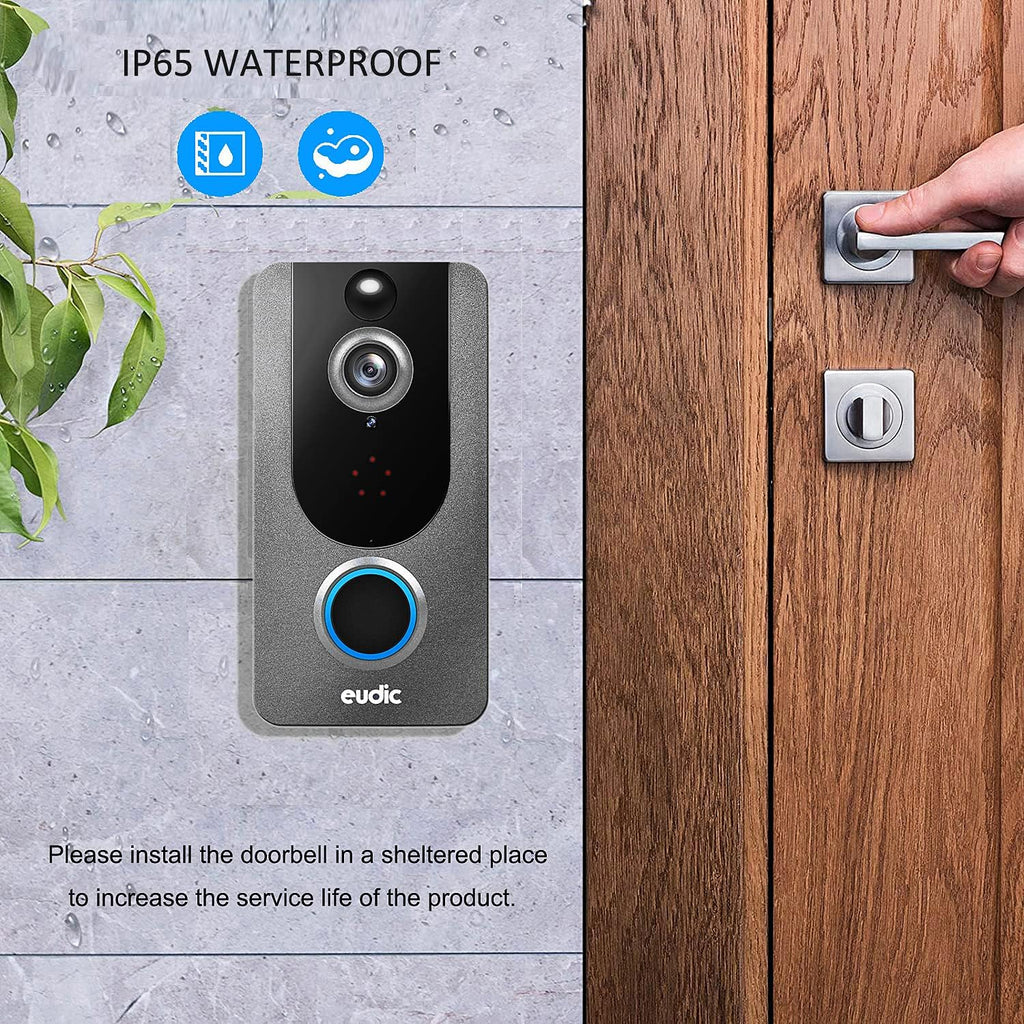 2 Pack Wireless WiFi 1080P Video Doorbell Camera Q4870