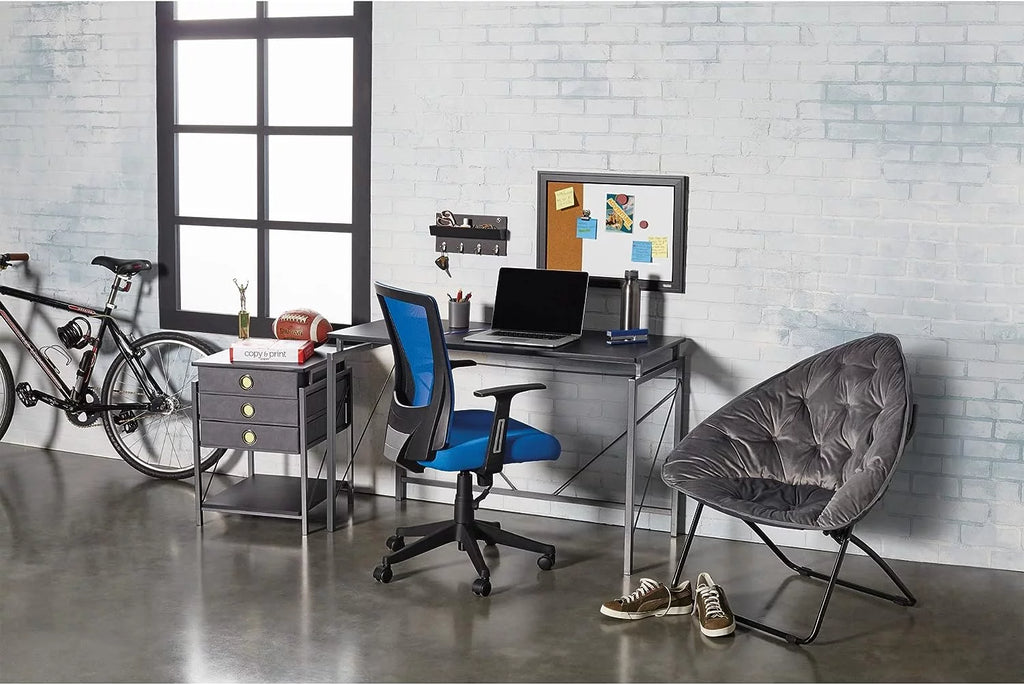 Mesh Low-Back Task Chair Blue/Black G259297
