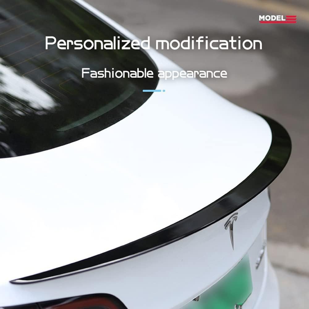 Real Carbon Fiber Rear Trunk Spoiler F706475