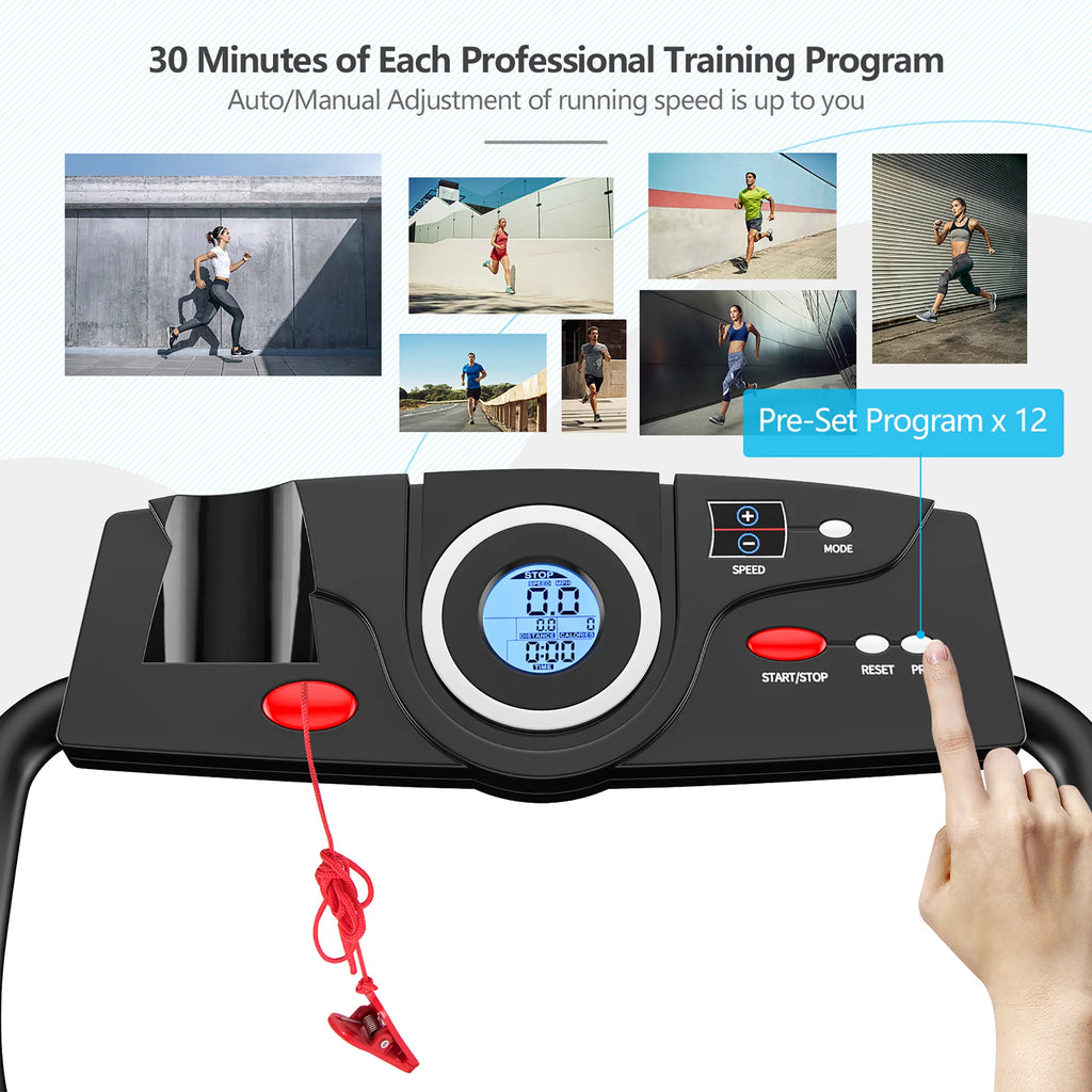1HP Electric Folding Treadmill J393127