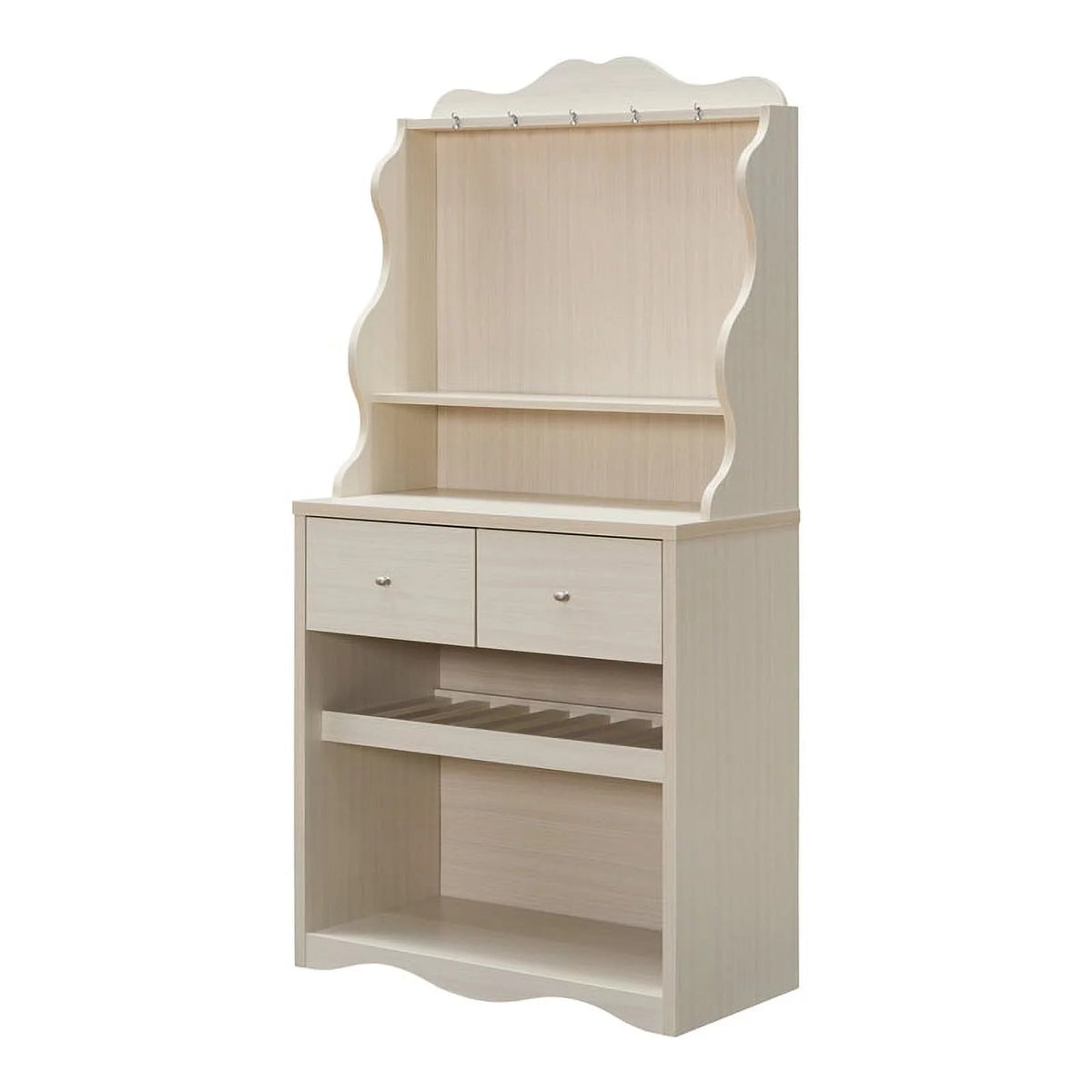 Ivory Wood Baker Rack J87332