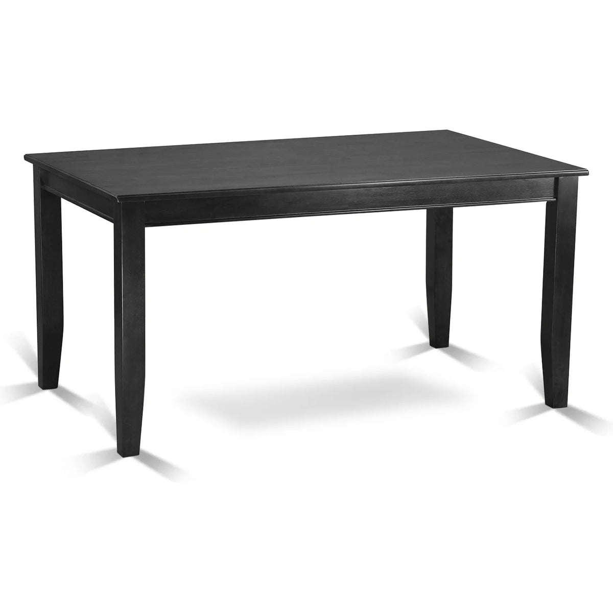 6 Piece Rectangular Dining Table Set with Faux Leather Chairs V66658