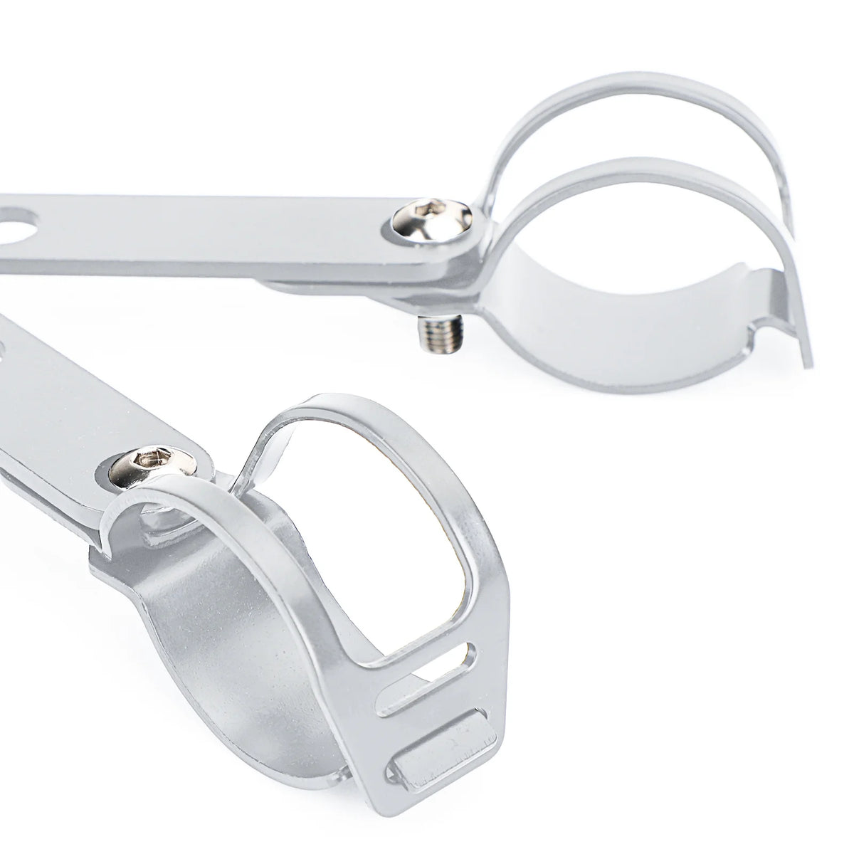 Chrome Motorcycle Headlight Mount Bracket Adapter M2073