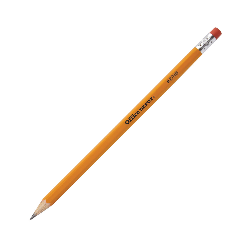 Yellow Woodcase Pre-Sharpened Pencils, 2.2 mm, HB, Box of 144 Z420