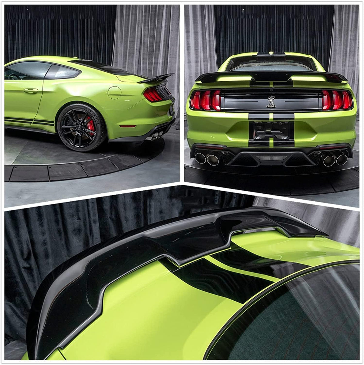 Glossy Black Rear Trunk Wing Spoiler F965947