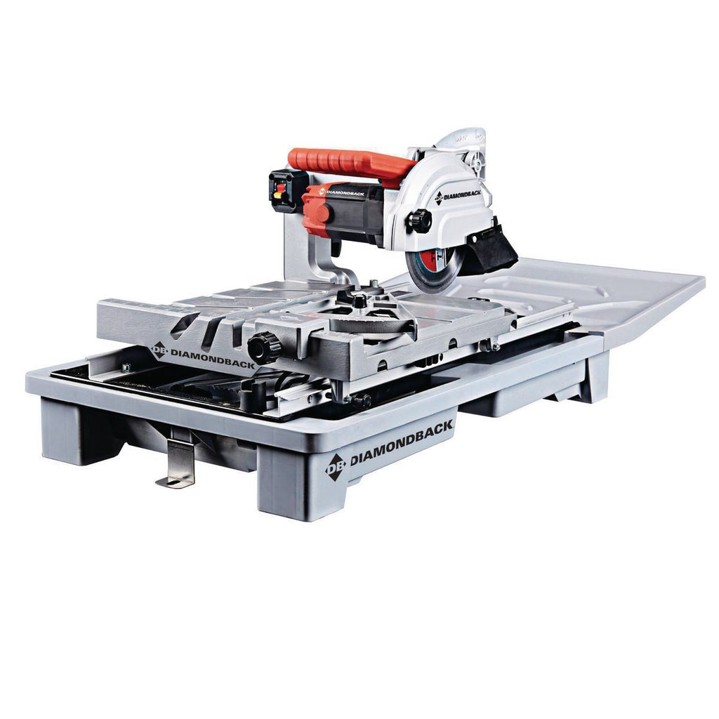 7 in. Wet Tile Saw with Sliding Table Q840
