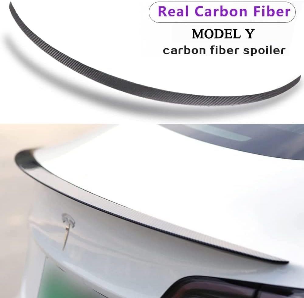 Real Carbon Fiber Rear Trunk Spoiler F706475