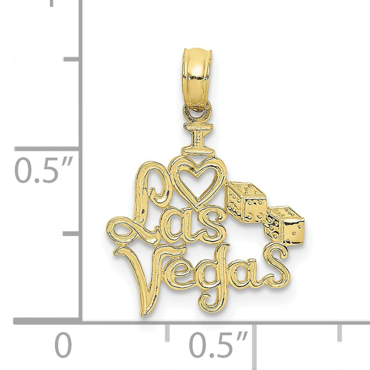 10K Yellow Gold Charm Y877735