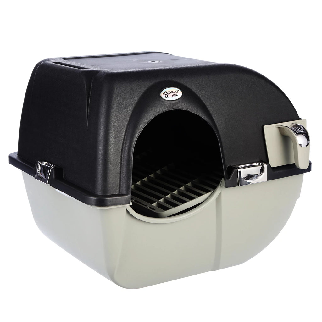 Black Self-Cleaning Litter Box V173359