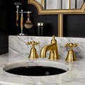 Widespread Bathroom Faucet with Cross Handles M69675
