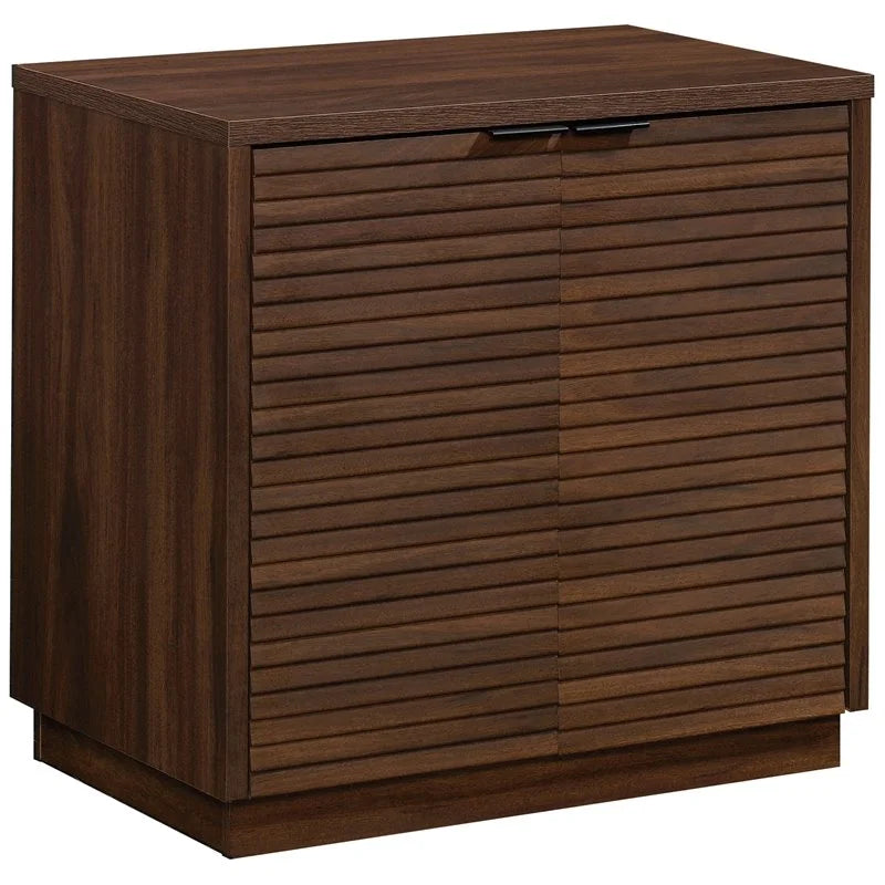 3-Piece Credenza Desk & Hutch & Utility Stand M747465