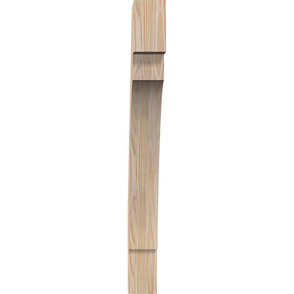 3 1/2x22W x 22x22D x 34x22H Douglas Fir Smooth Brace A8784