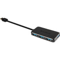 USB 3.0 4-Port Hub Black P1699