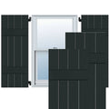 Real Wood Pine Board-n-Batten Shutters G522643