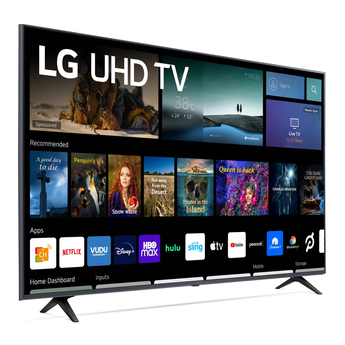 55” 4K UHD Smart TV J514154