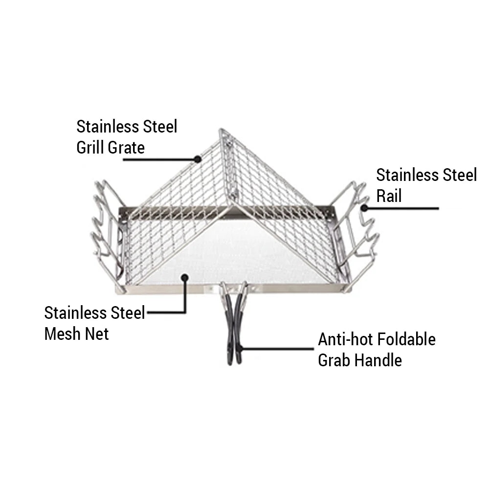 Stainless Steel Camp Stove Toaster V999