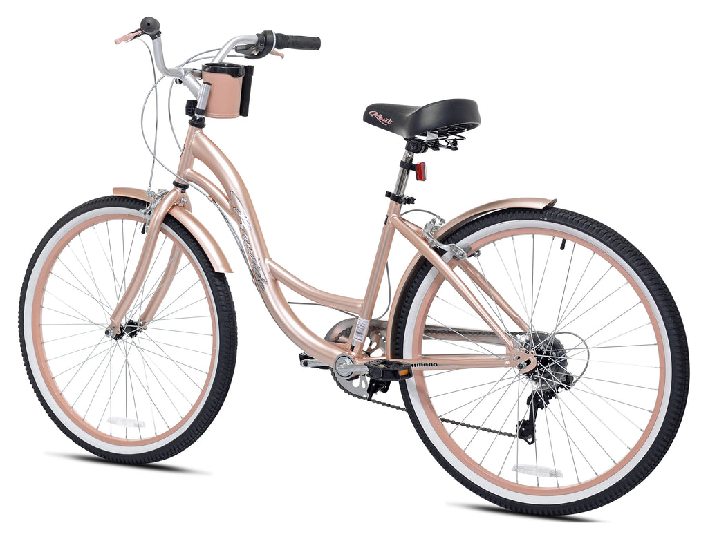 26 in. Rose Gold Women's Cruiser Bike R9874