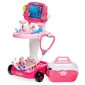 Pink Pretend Medical Station Set with Carrying Case P3947
