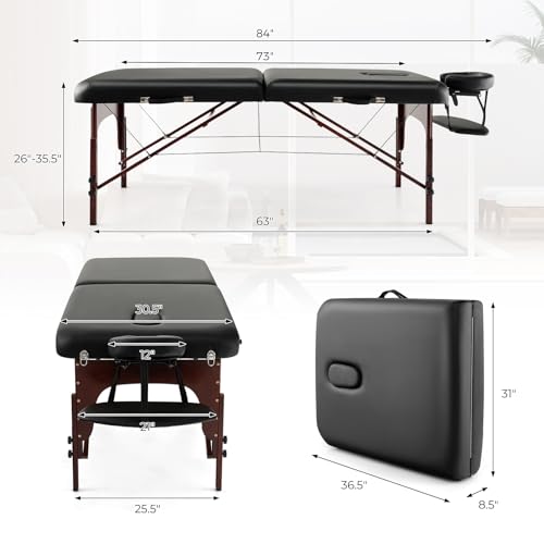 Portable Folding Massage Table 84 Inch N23334